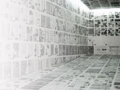 La Synagogue de Delme, Delme
June 2 - September 30, 2012
Erick Beltrán’s work often takes the form of printouts, newspapers,  leaflets, publications and more recently sculptures—text and image...