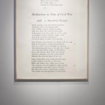 Poems and Monuments