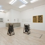 Vista de exposición Selección del archivo Restos Impresos, 2012