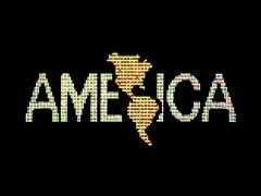 Alfredo Jaar
A Logo for America, 1987