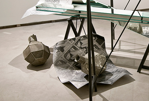 Ciudades_Jardin (vetro Le Corbusier) (detail) - Maquette for Landscape