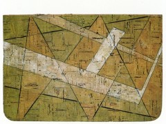 Nazca, 1987. Cork on chipboard