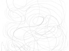 Page from Erratic collection of walking, 2007/08