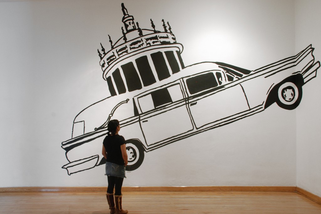 Escuela para cadáveres, 2008, Laboratorio 390, Museo de las Artes, Guadalajara, México.