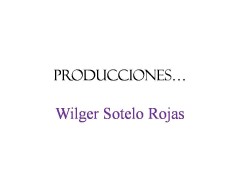 Wilger Sotelo