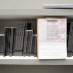 Voluspa Jarpa, Biblioteca de No Historia, 2011, 1,000 x 320 x 54 cm. Foto: Mahmut Ceylan.