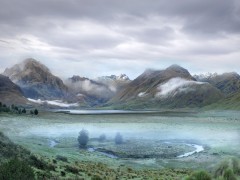 Sangay - Ascenso a laguna Negra, costado andino, Ecuador