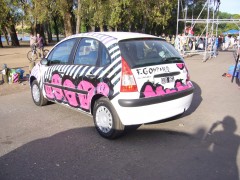 custom c3, pintada de citroen c3 en vivo