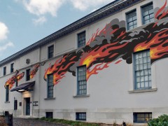 Fuego en el museo