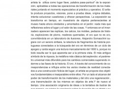 Cuando los días están nublados, no todo lo que brilla es oro, 2011