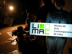 LiMAC light box with street artists