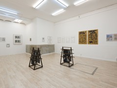 Exhibition view Selection from the Rest in Press Archive, 2012