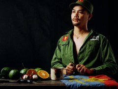 Bruce Yonemoto, Boy Peeling a Fruit, 2010