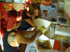 Instructional Residency - Gold Leafing