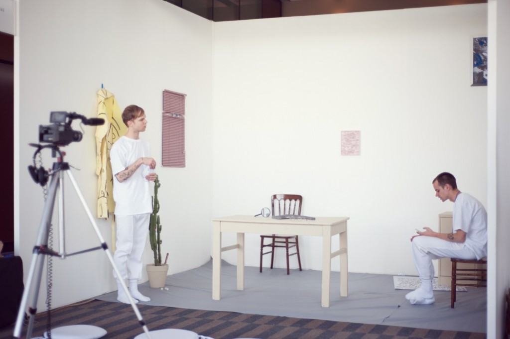 Otras Obras (Tijuana), “Dando y Dando, Pajarito Volando” performance in situ