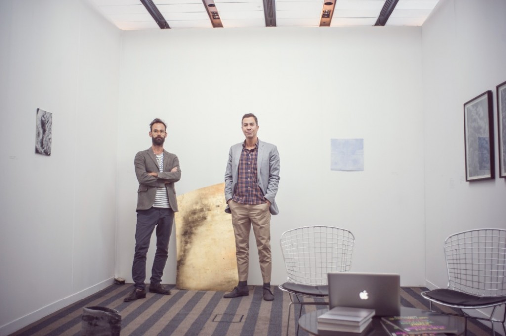 Chris Sharp (Lulu, Mexico City) and Michael Clifton (Clifton Benevento, New York City)