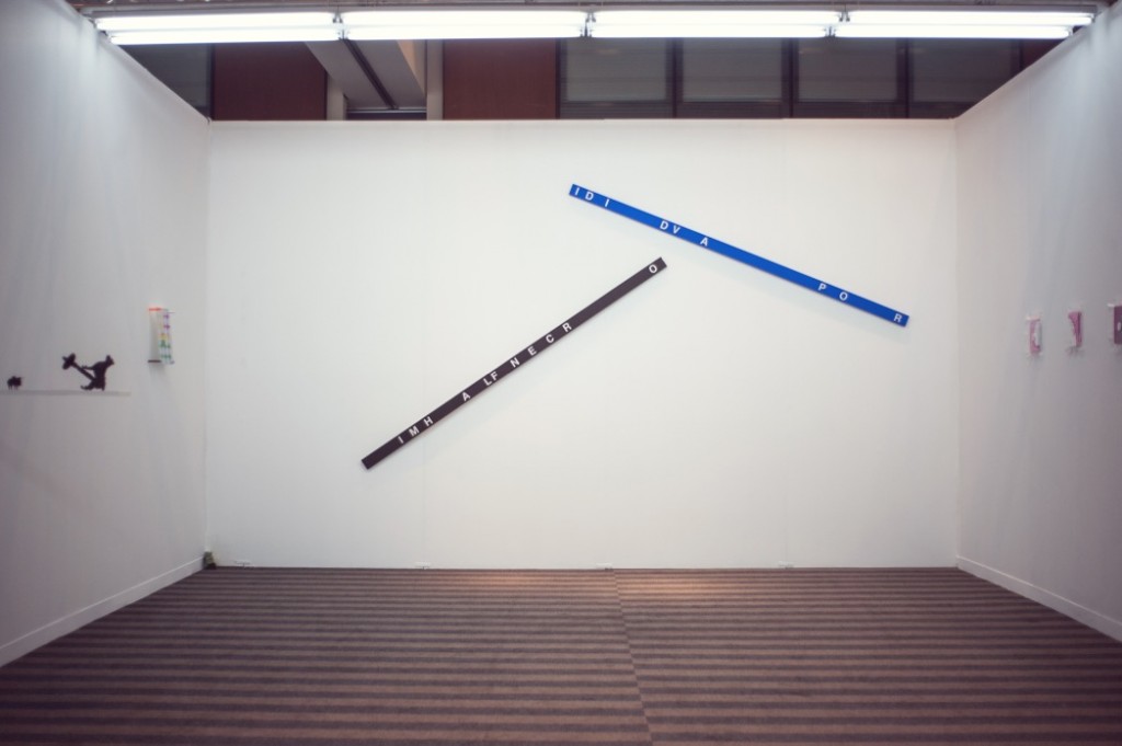 Oliver Francis Gallery (Dallas). Work by Moreshin Allahyari, Jeff Zilm, and Brad Troemel.