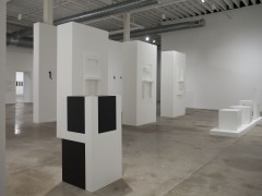 Installation view of Fleeting Imaginaries at CIFO, 2014.