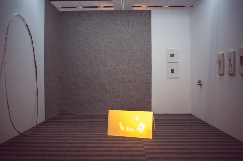Regina Rex (Queens). Works by Fabienne Lasserre, Hugo Montoya, Corey Escoto, Michael Merck, Alina Tenser, and Paul Theriault.