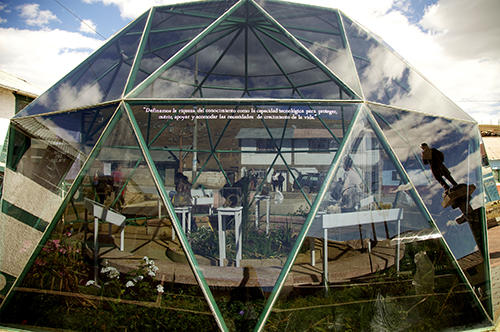Museo del Relave, Cerro de Pasco, 2012, documentation of museum in Cerro de Pasco
