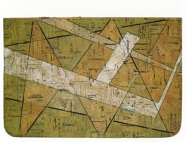 Nazca, 1987. Cork on chipboard