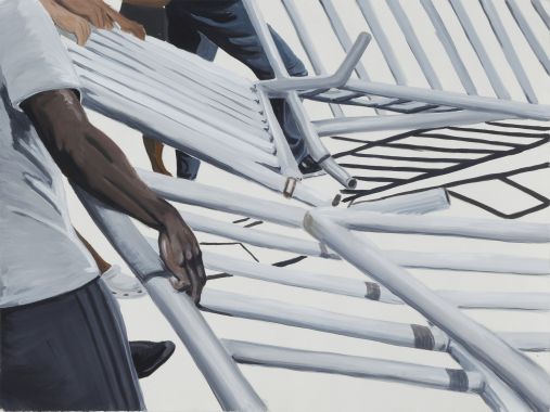 Sidney Amaral sem título - 2015 guache sobre papel de algodão 78x109 cm-