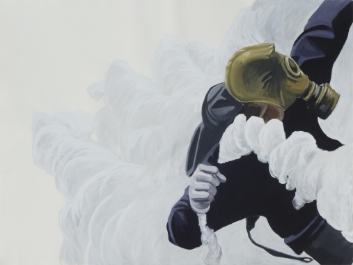 Sidney Amaral sem título - 2015 guache sobre papel de algodão 78x109 cm-2