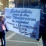 Rebeldía lésbica en la Puerta de la Residencia Presidencial
