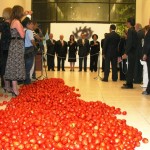 Alfombra roja o 300 kilos de tomate