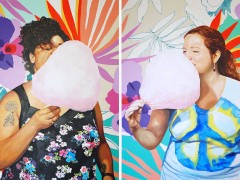 Cotton Candy Collage